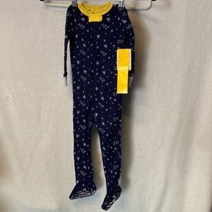 Just Born Cotton Zip Pajamas